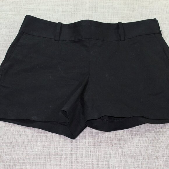 NWOT Ann Taylor Black Chino City Shorts - Picture 1 of 5